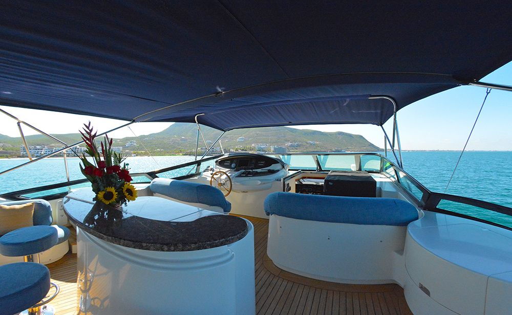 Azimut 100 SESTANTE Servicios Navieros, Embarcaciones La Paz, BCS