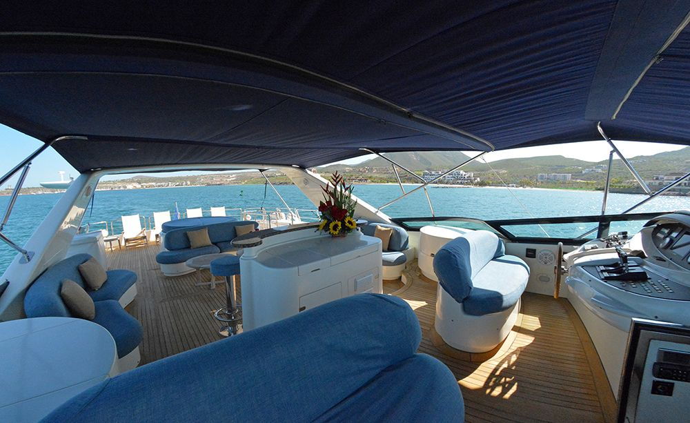 Azimut 100 SESTANTE Servicios Navieros, Embarcaciones La Paz, BCS