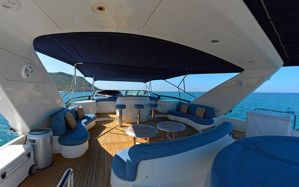 Azimut 100 SESTANTE Servicios Navieros, Embarcaciones La Paz, BCS