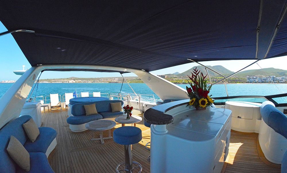 Azimut 100 SESTANTE Servicios Navieros, Embarcaciones La Paz, BCS