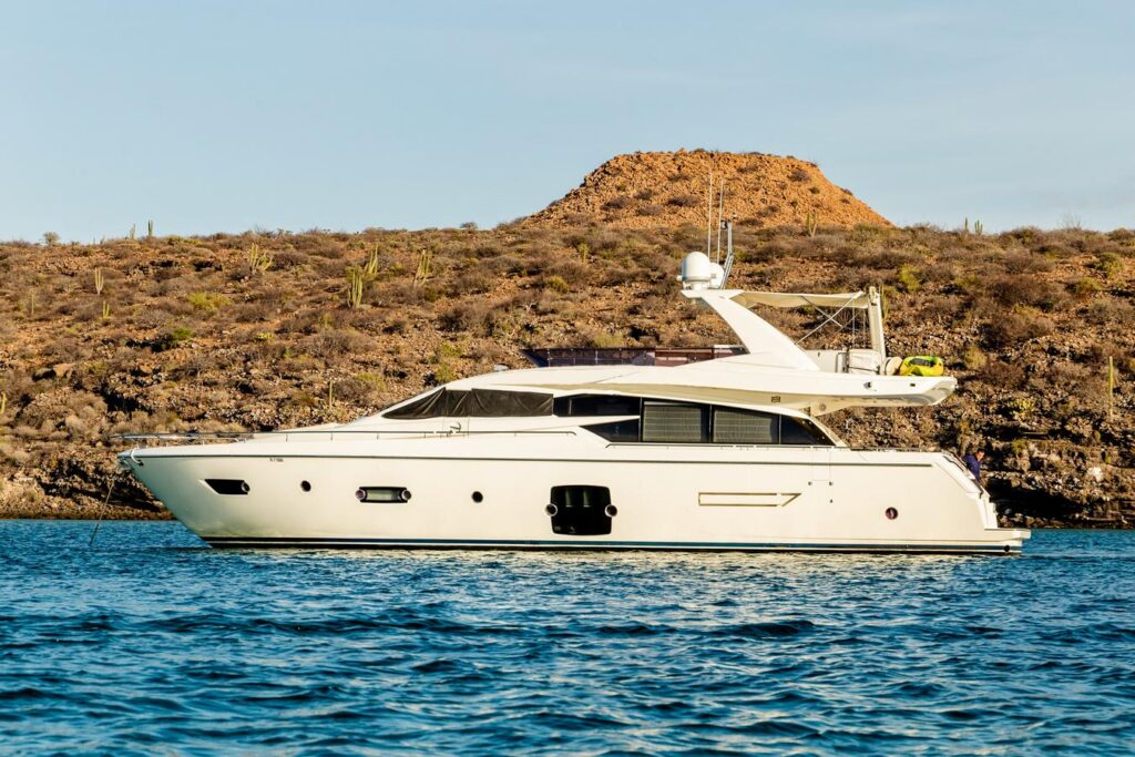 Embarcaciones, Ferreti 73, SESTANTE, Servicios Navieros, La Paz