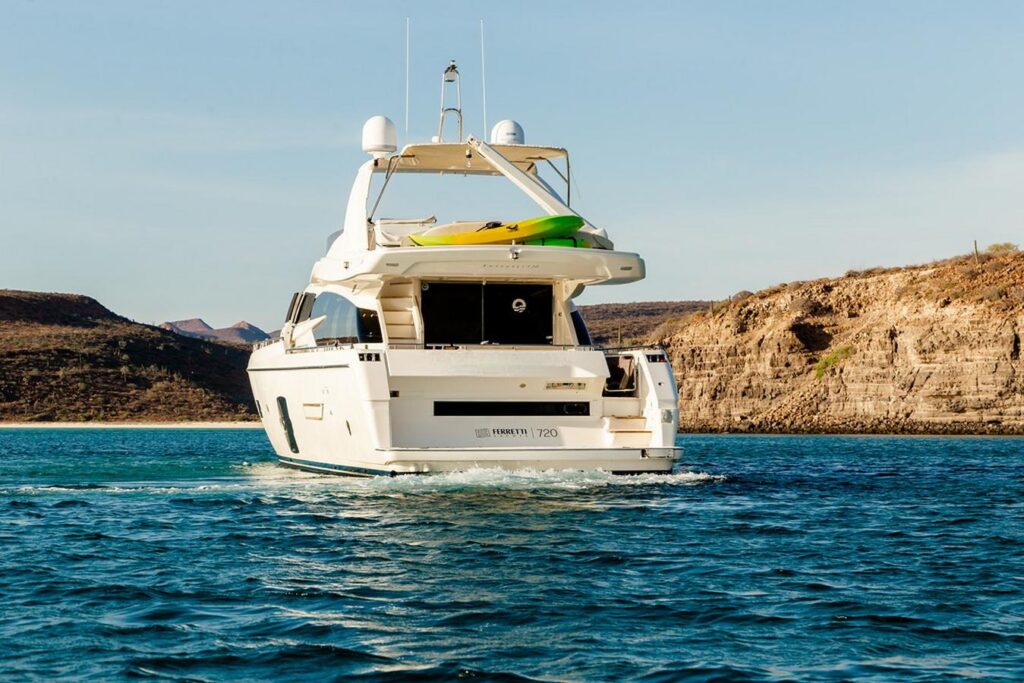 Embarcaciones, Ferreti 73, SESTANTE, Servicios Navieros, La Paz