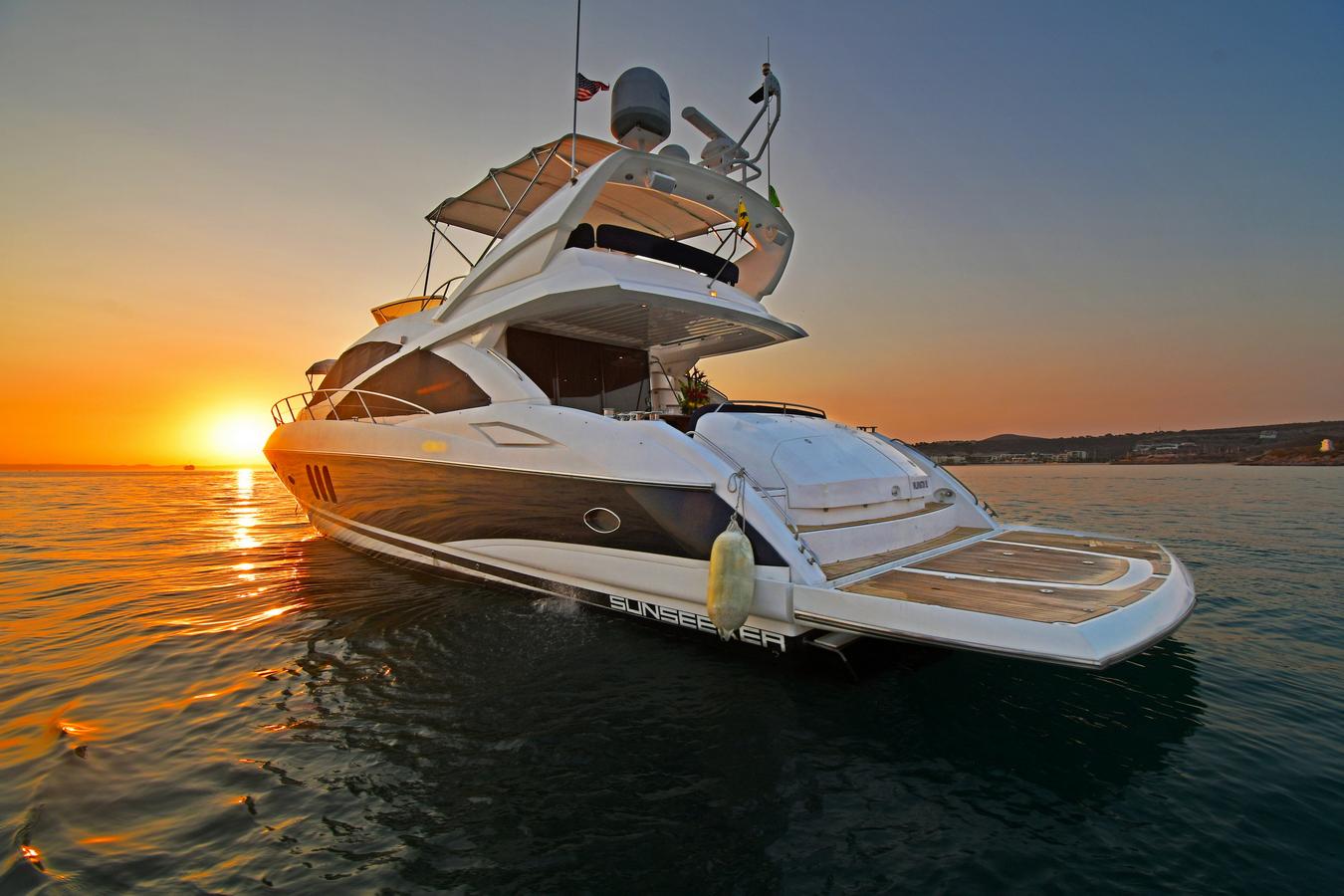 Embarcaciones, Sunseeker Manhattan 66, SESTANTE, Servicios Navieros, La Paz